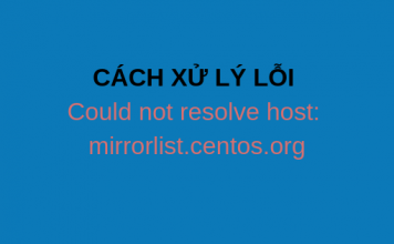 wikivps-CÁCH XỬ LÝ LỖI Could not resolve host_ mirrorlist.centos.org