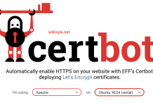 wikivps-let's encrypt for web server on ubuntu