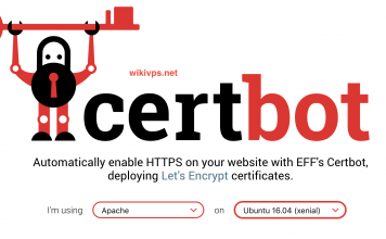 wikivps-let's encrypt for web server on ubuntu