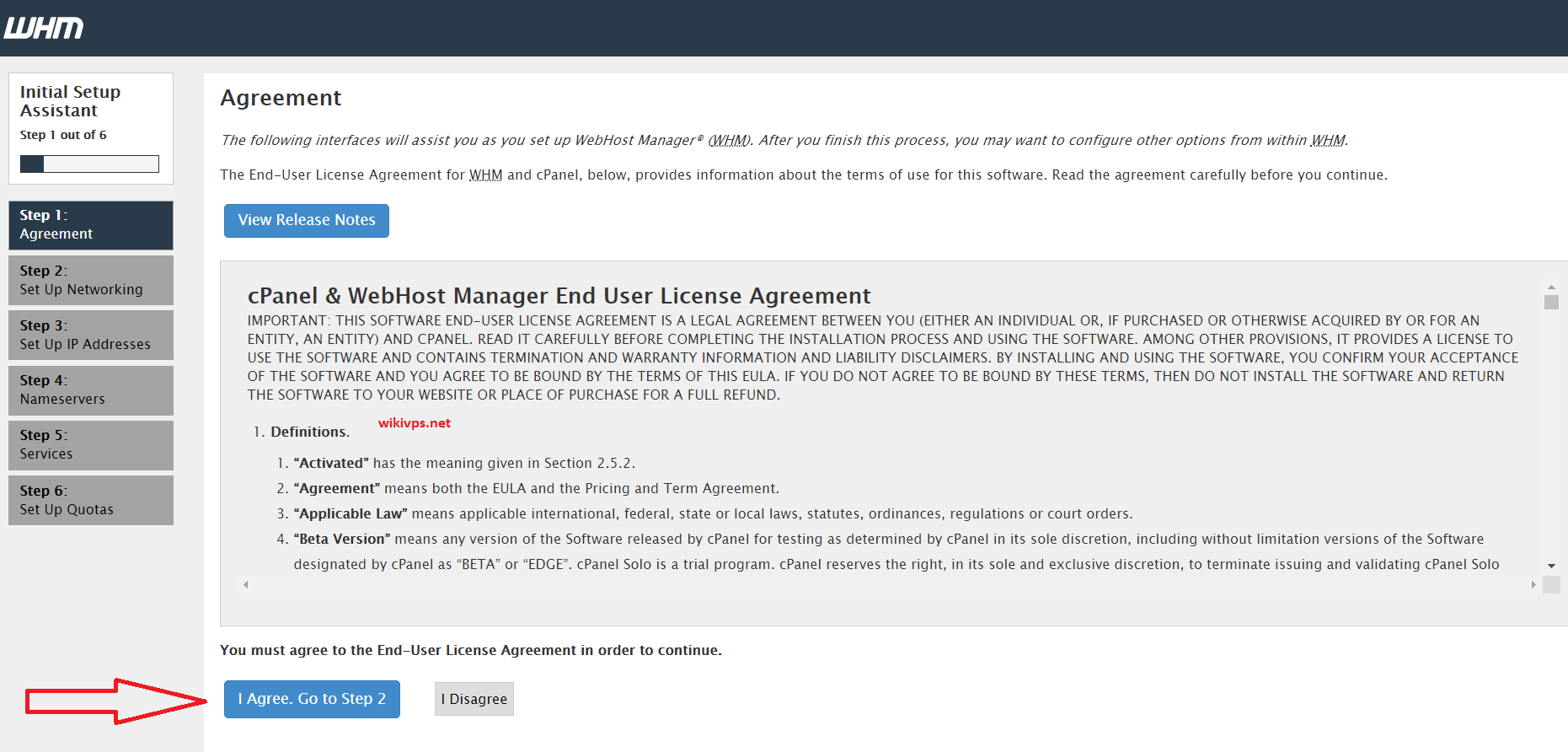 Hosting Agreement. EULA. WHM. End user License UI. Hosting перевод на русский
